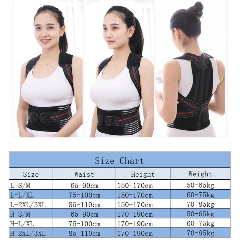 Camelback Correction Belt Back Posture Correction Strap Reinforcement ...