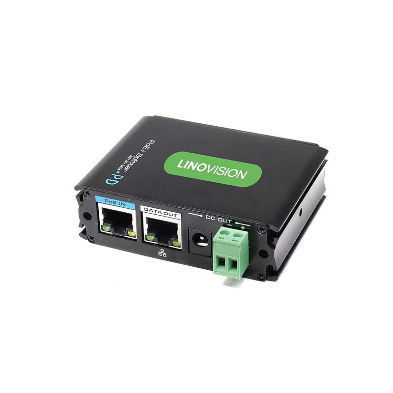 2-Port UPS POE Switch Provides 24V/48V POE and 12V/24V/48V DC Output