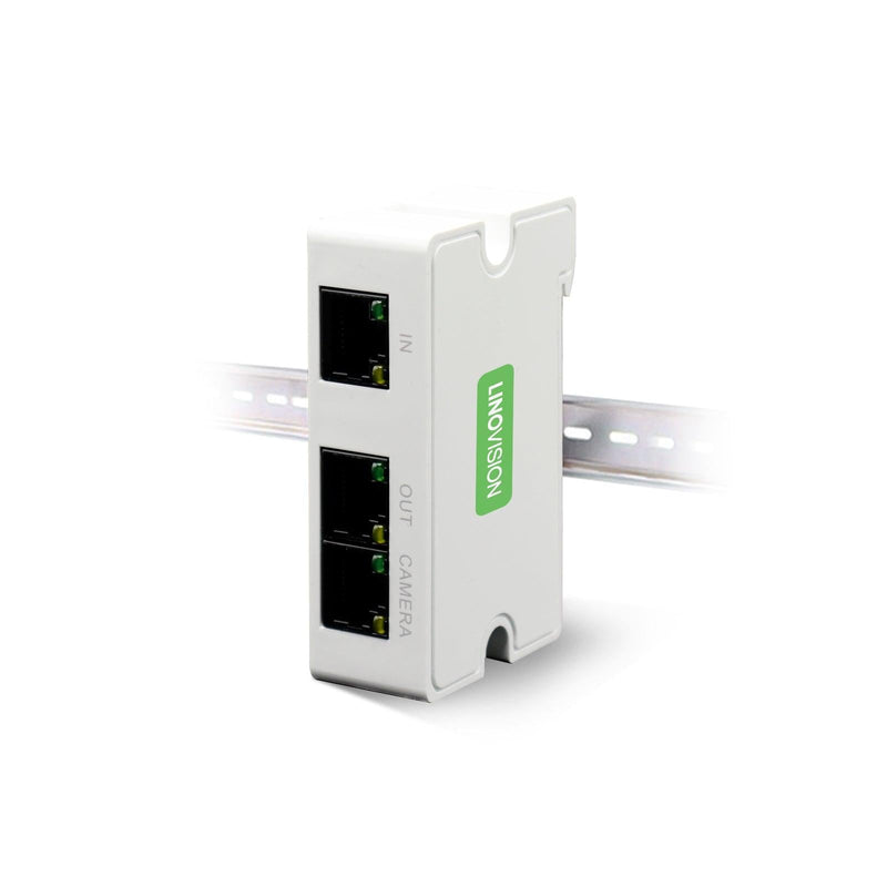 PoE + Ethernet over Coax (EOC) Converter