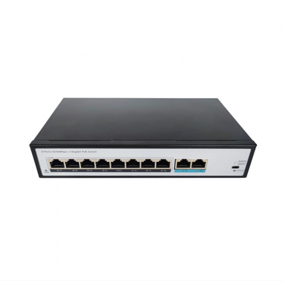 75W Gigabit Single Port Hi POE Injector POE Midspan 802.3at/af, 10/100