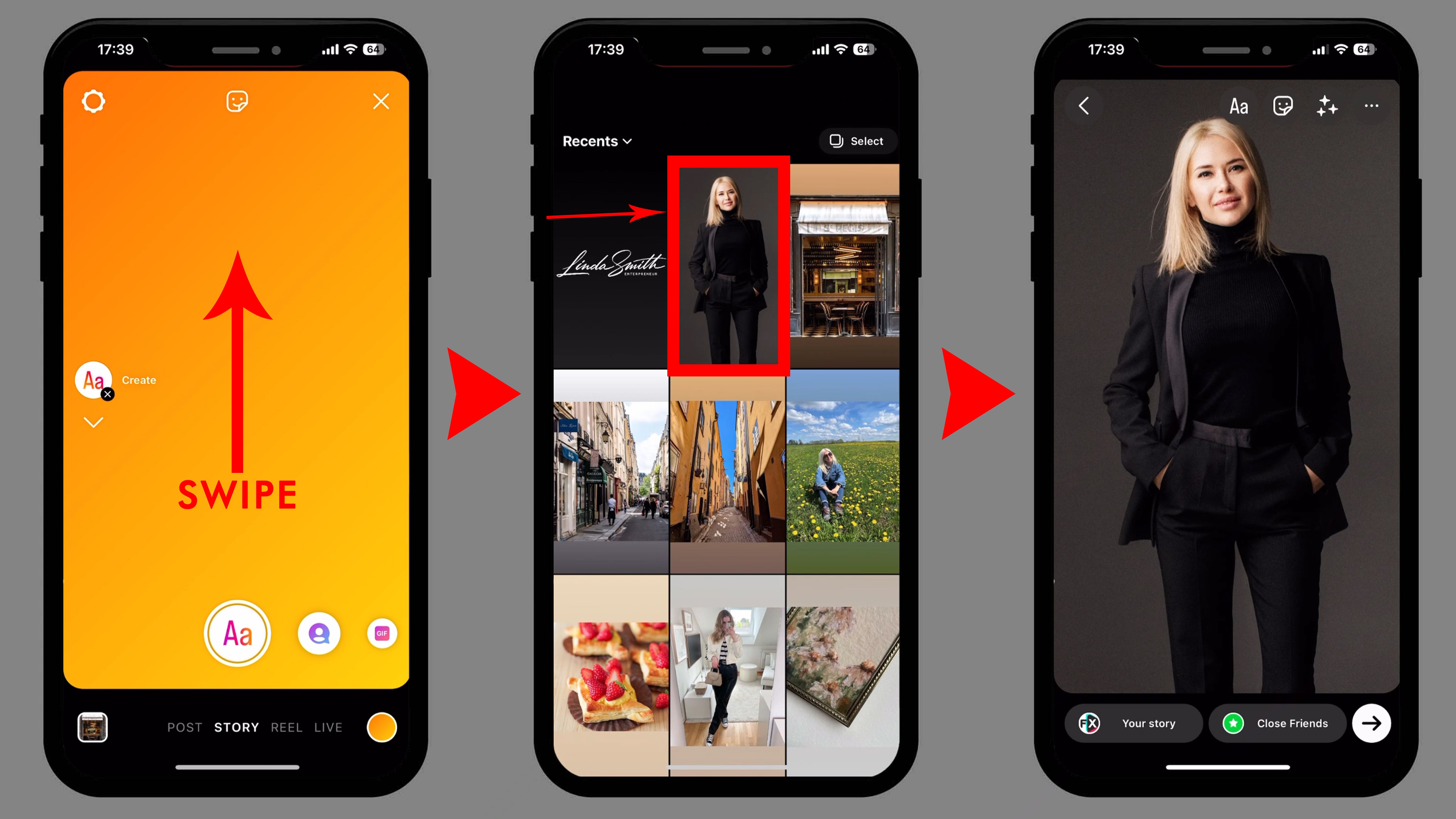 How to Create Instagram Story on Your iPhone with Artlogo Signature