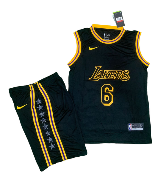 La Lakers Black Set - Bryant 24 (Jersey + Shorts) – Pro Basketball