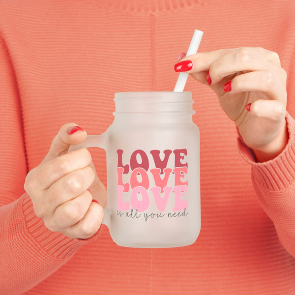 Together Since Couples - Personalized Mason Jar Cup With Straw