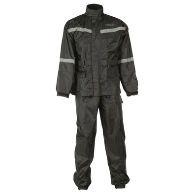 FLY Racing 2-Piece Rain Suit Black / SM