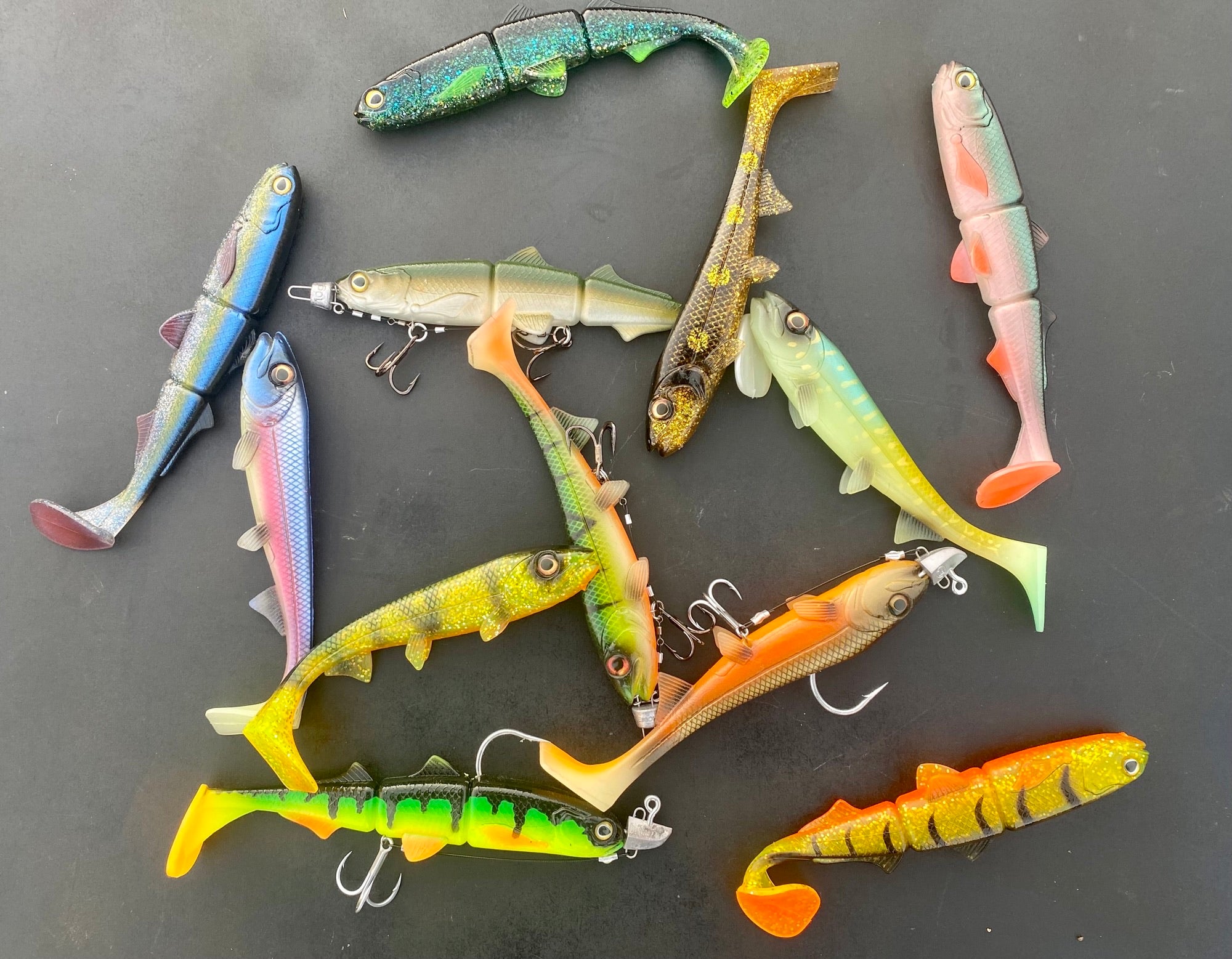 Drift 55g Shads Soft Lures - Poingdestres Angling Centre