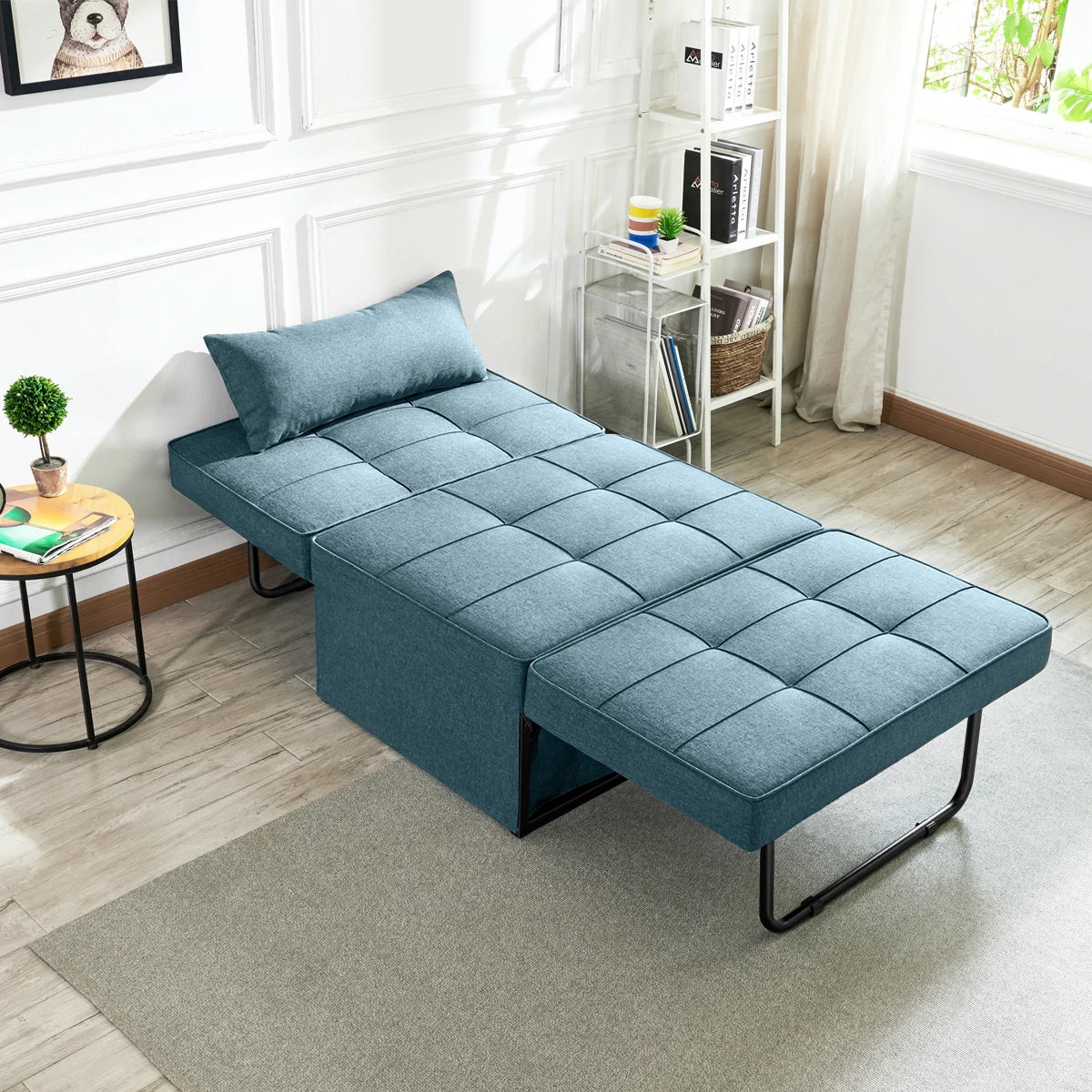 Convertible Couch Chair Multi-Function Folding Ottoman Sleepers 2023 ...