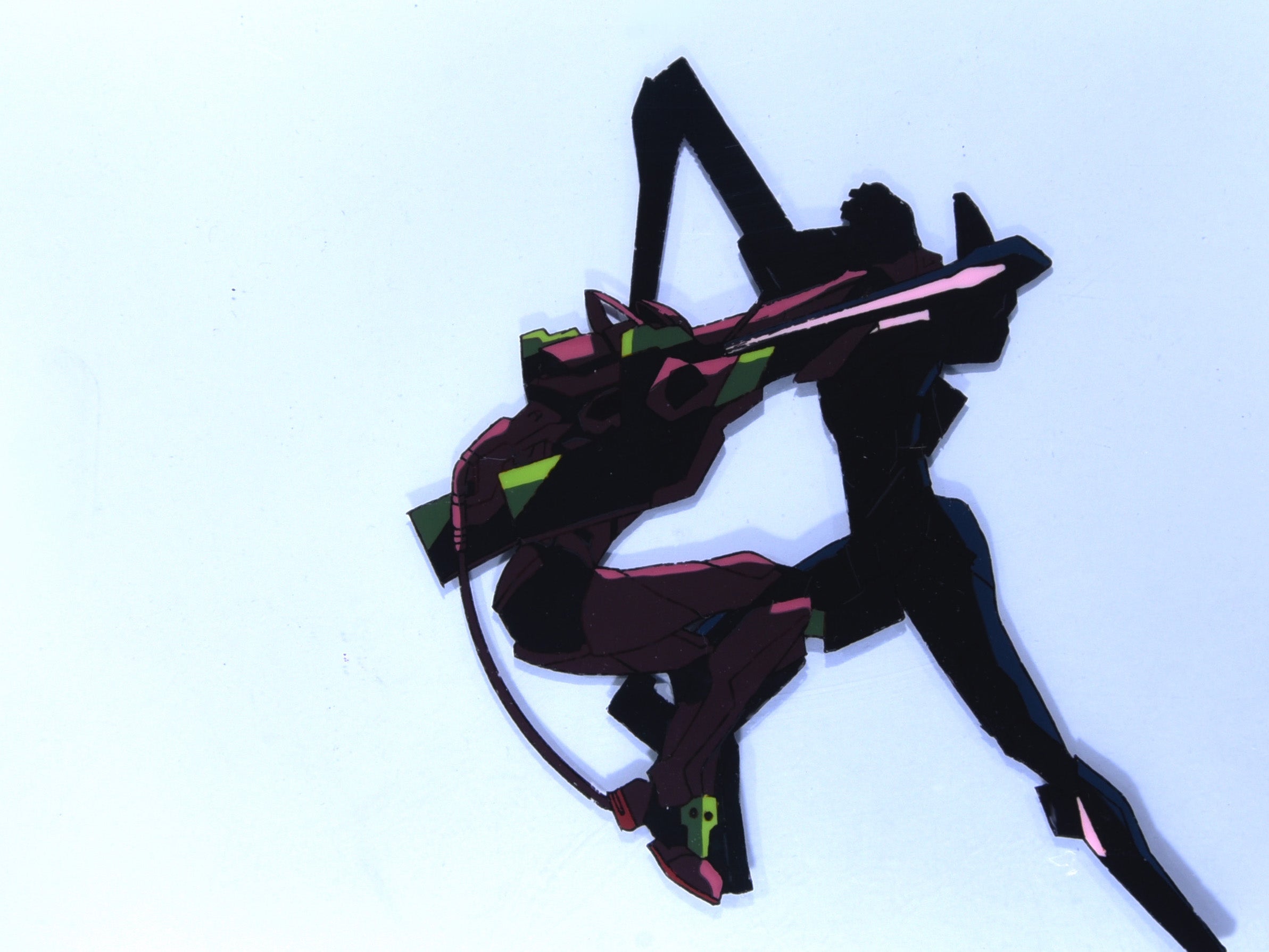 Neon Genesis Evangelion Unit 01 Vs Bardiel Cel Timeless Cel Gallery