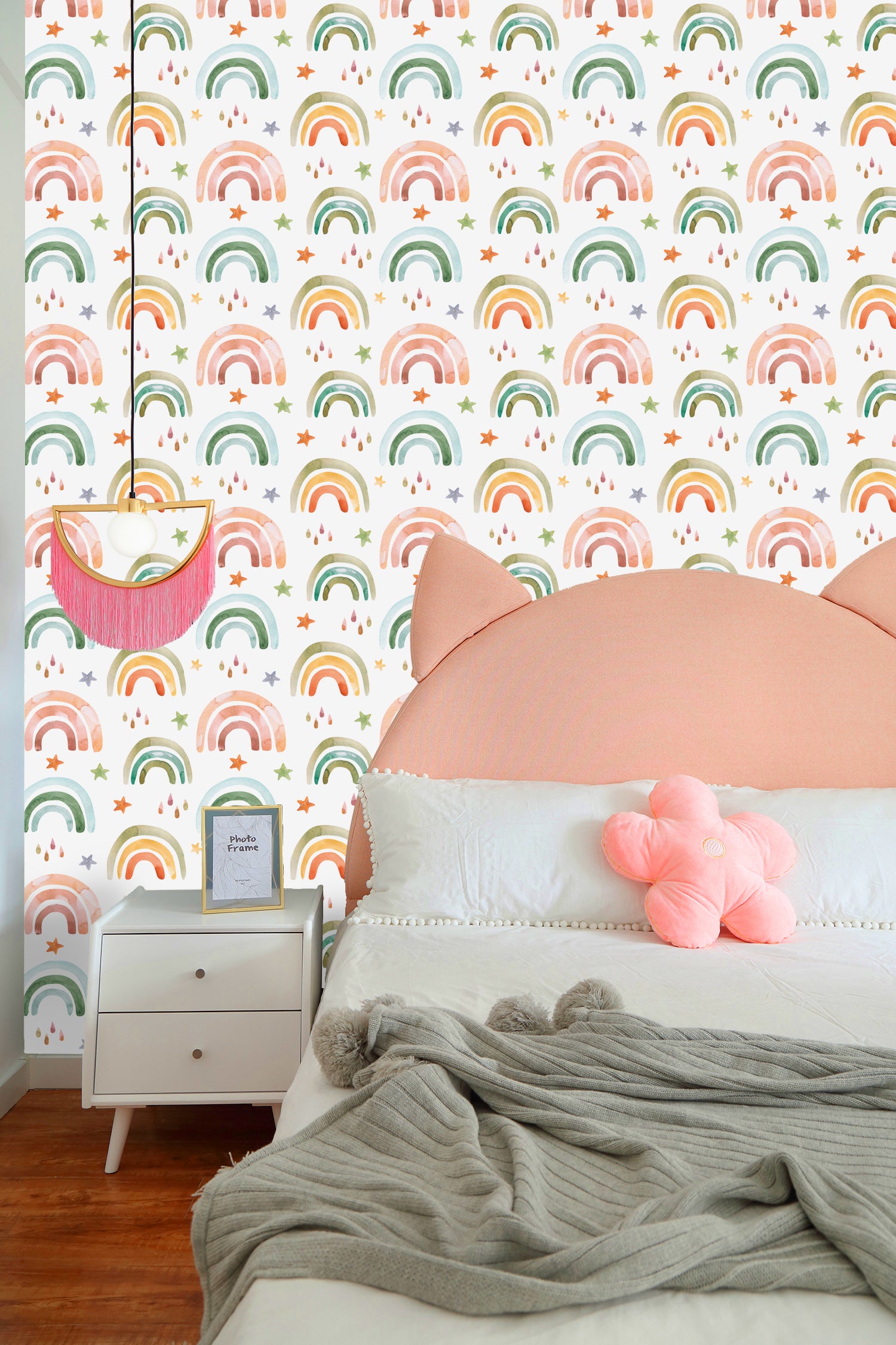 Buy Walls and Murals Girls in Action Rainbow Peel and Stick Wallpaper in  Different Sizes 24 x 36 Online  936 from ShopClues