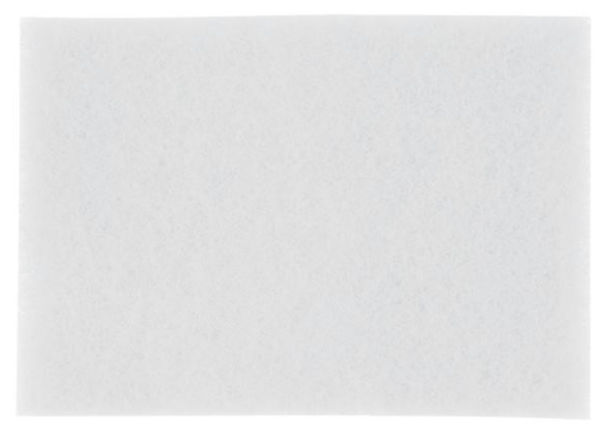 White Scotch-Brite™ Light Cleansing Scrub Pad