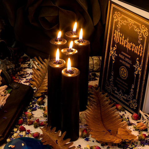 Black Ritual Candle