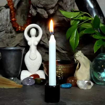 White Altar Candles