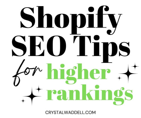Shopify SEO tips for higher rankings