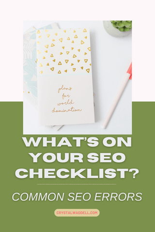 What's on Your SEO Audit Checklist? World domination tablet and pin.