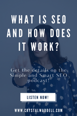 what is SEO and how does it work? Welcome to the Simple and Smart SEO Show with Crystal Waddell and Brittany Herzberg