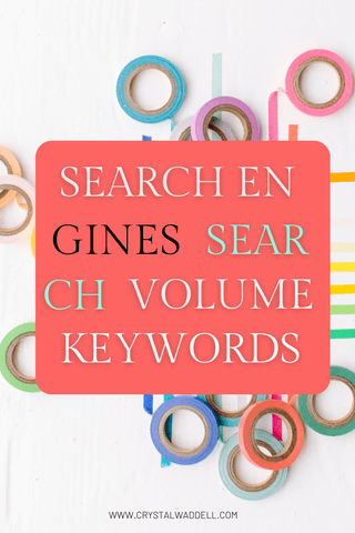 Getting the attention of search engines is a combo of search volume and keywords.