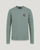 Belstaff Long Sleeved T-Shirt in Mineral Green