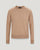 Kerrigan Crewneck Jumper in Dark Sandstone