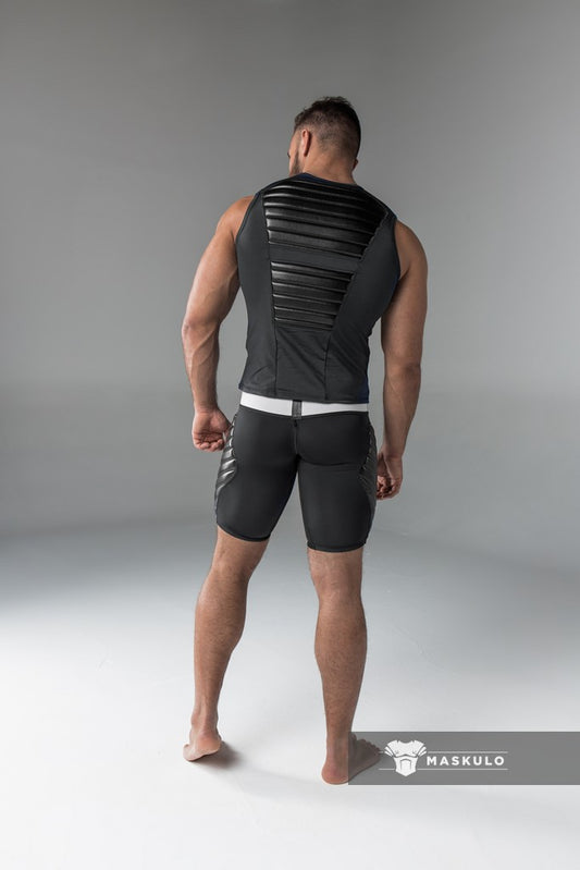 Armored. Men's T-Shirt. Spandex. Front Pads – Official Maskulo Store