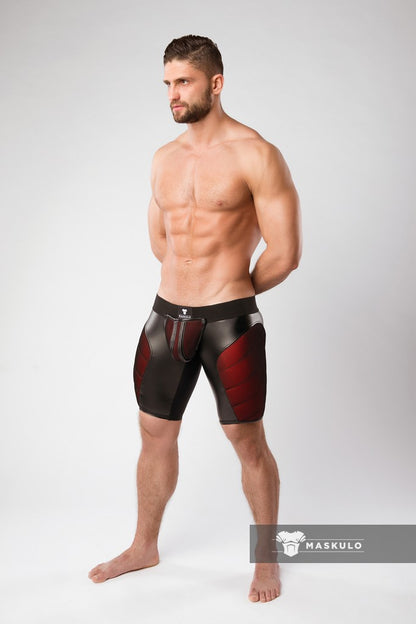 Armored. Color-Under. Men's Cycling Shorts. Zipped rear