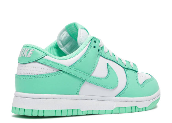 nike dunk low green glow