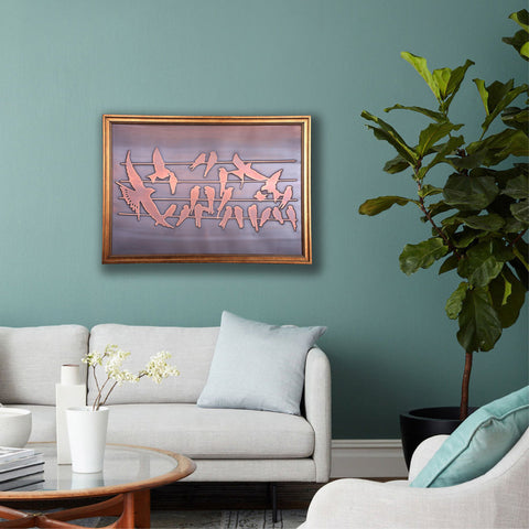 copper wall art