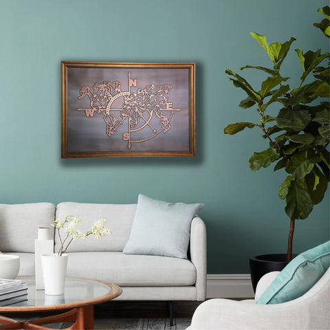 copper wall art