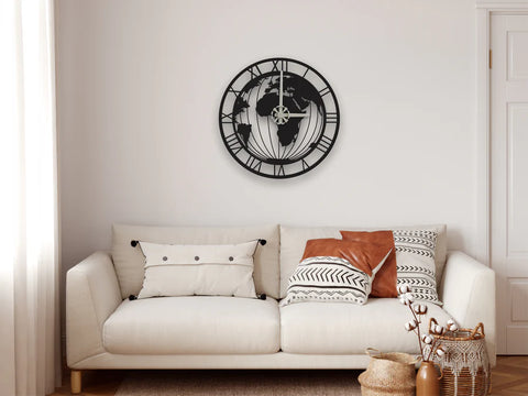 living room metal wall art