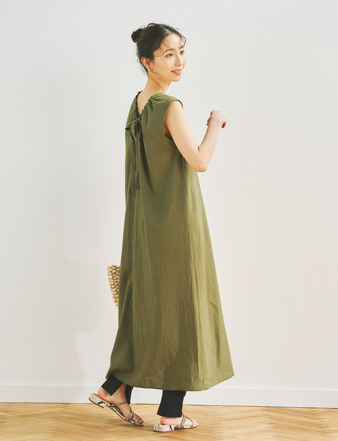 ESSEN.LAUTREAMONT LINEN DRESS リネンワンピース | tech5mail.co.za