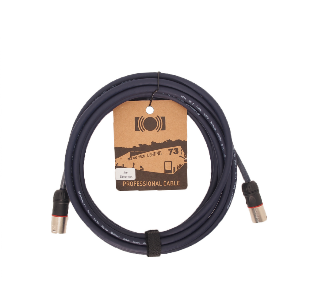 PRO CAT6 Tactical UTP w/Neutrik Ethercon Digital Cable on reel 250ft