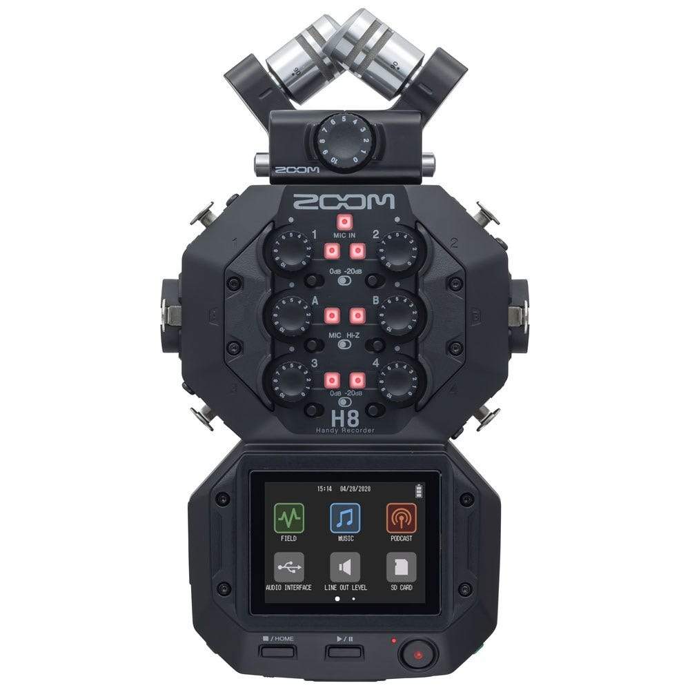 Zoom H6 All Black 6-Input / 6-Track Handy Recorder - City Music