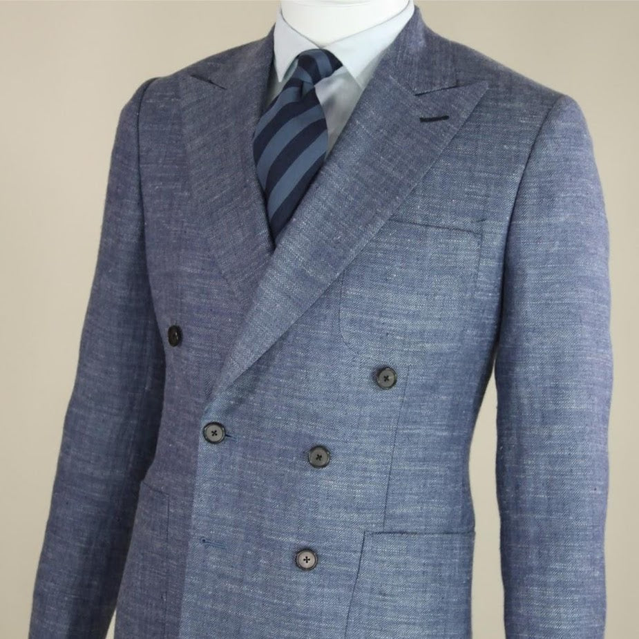 John Goodwin Look No. 20572 | Silk & Linen Jacket, Ivory Cotton ...