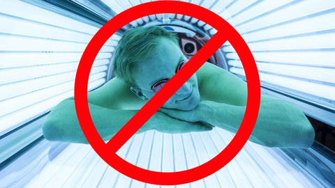 Tanning beds can be extremely harmful for your skin and should be avoided.