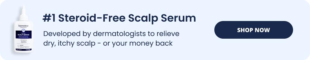 Dermeleve scalp serum banner