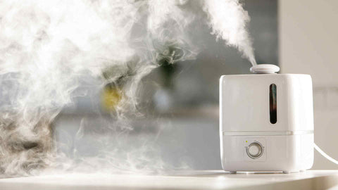 A humidifier running can help keep your skin moisturized and prevent winter rash on your hands