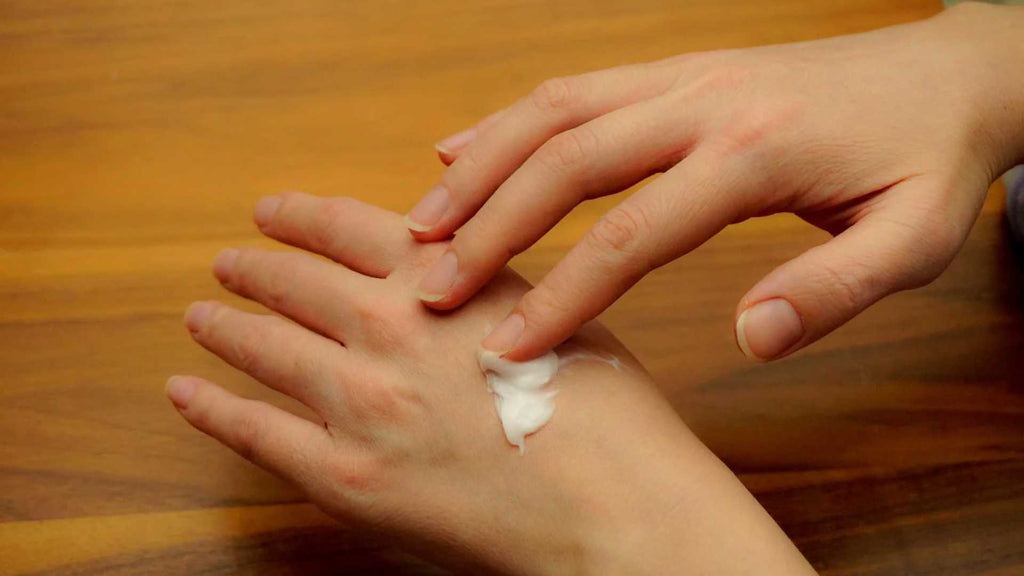 Topical steroid hand cream