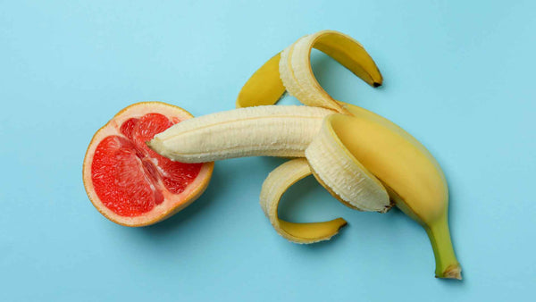 Relaciones sexuales a través de la fruta