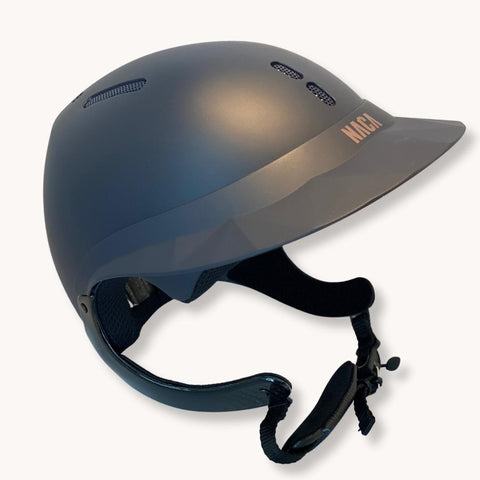 Casque NACA jugulaire carbone