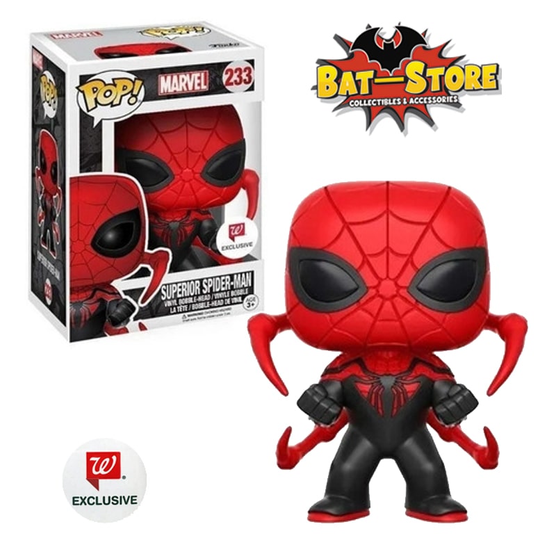 Funko Pop Superior Spiderman #233 Walgreens Marvel – batstoretgz