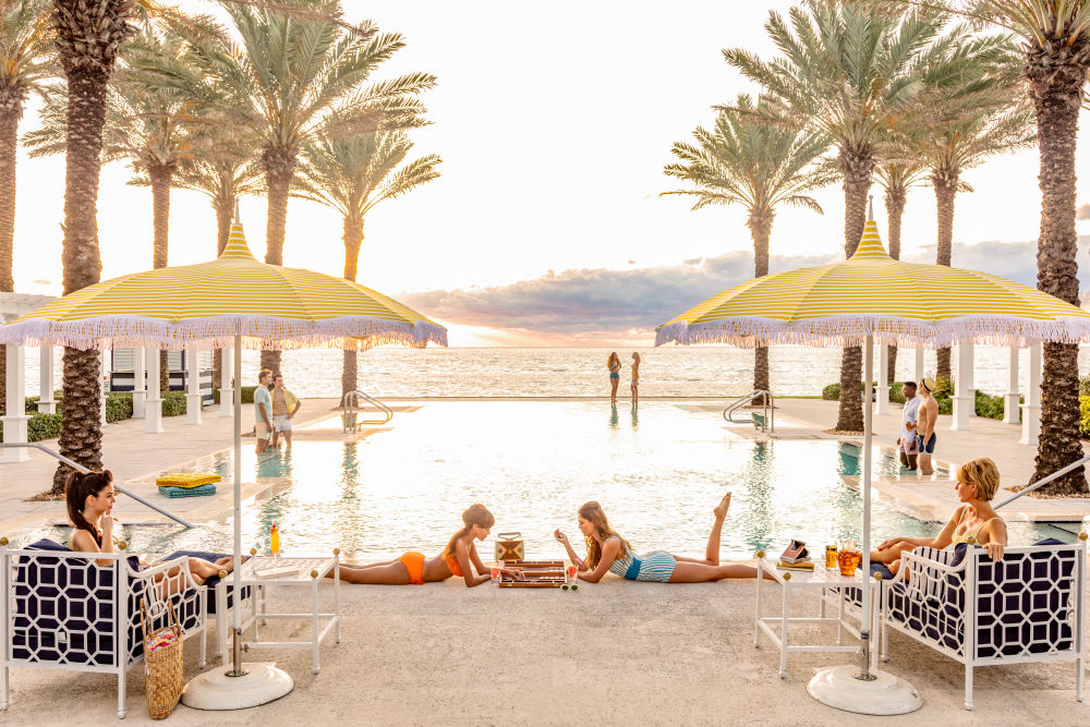 Poolside, The Breakers Palm Beach | Gray Malin