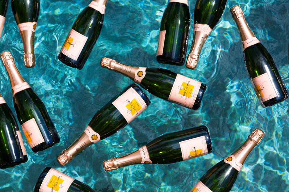 Veuve Clicquot Pop Art Champagne - Modern Art Urban - Gastronomy Lifestyle