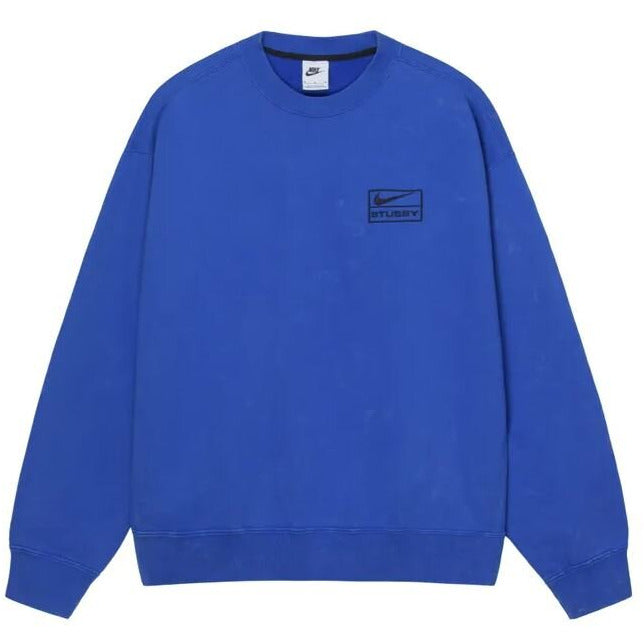 Nike X Stussy Crew Fleece 'Royal Blue' – Boosted Kicks