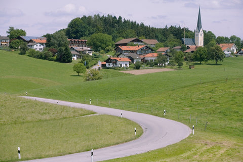 南ドイツ・プリーンの風景