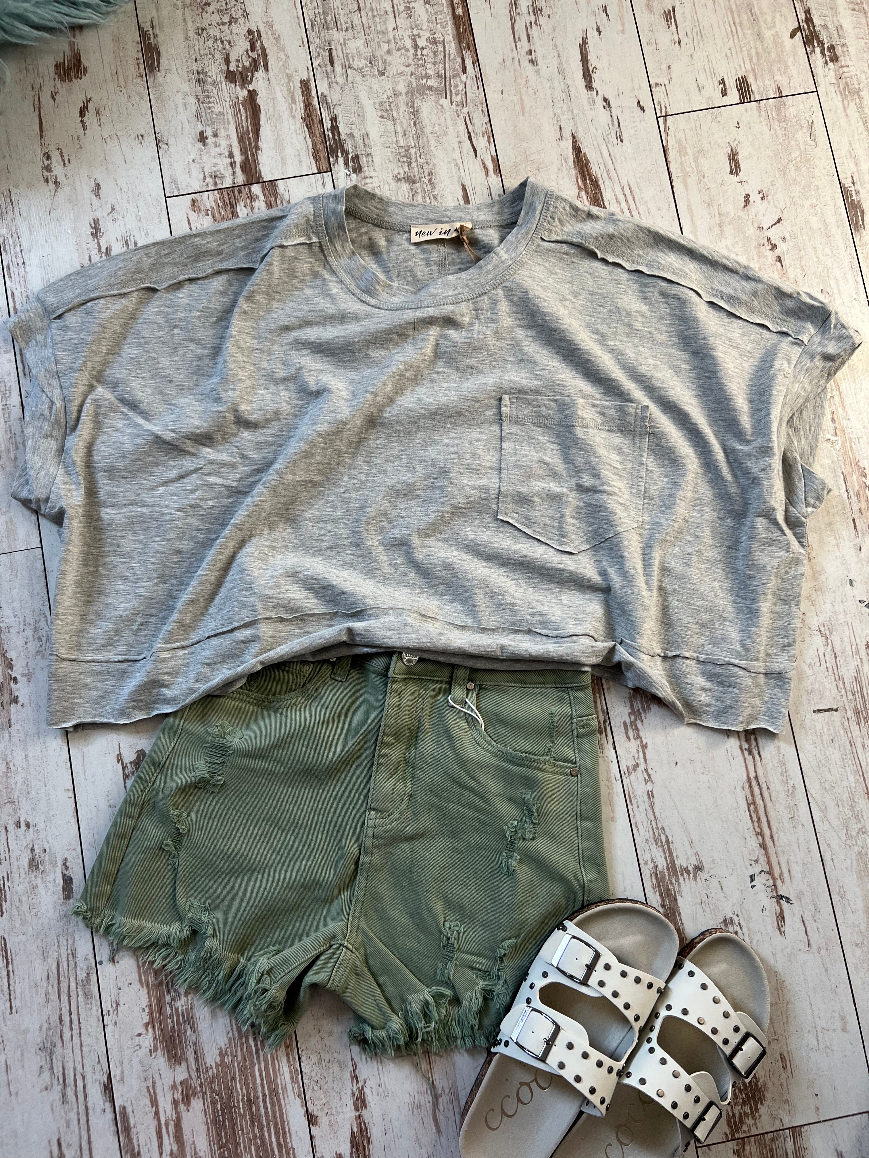 Sporty Chic Crop Tee