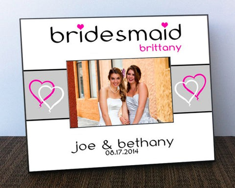 Custom Bridesmaids Picture Frame