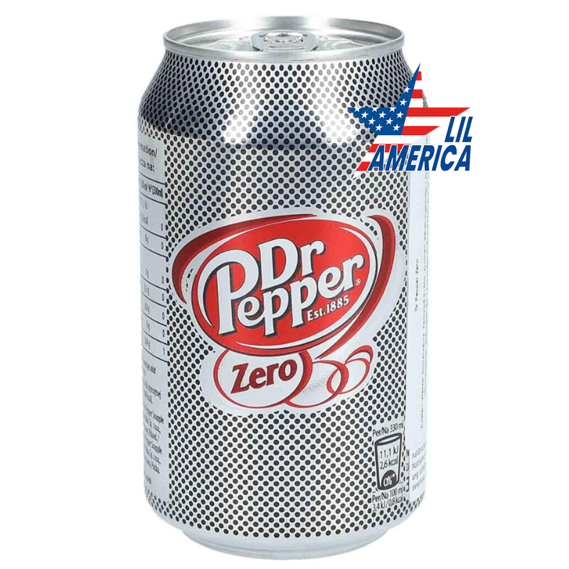Dr Pepper Zero 330ml Original