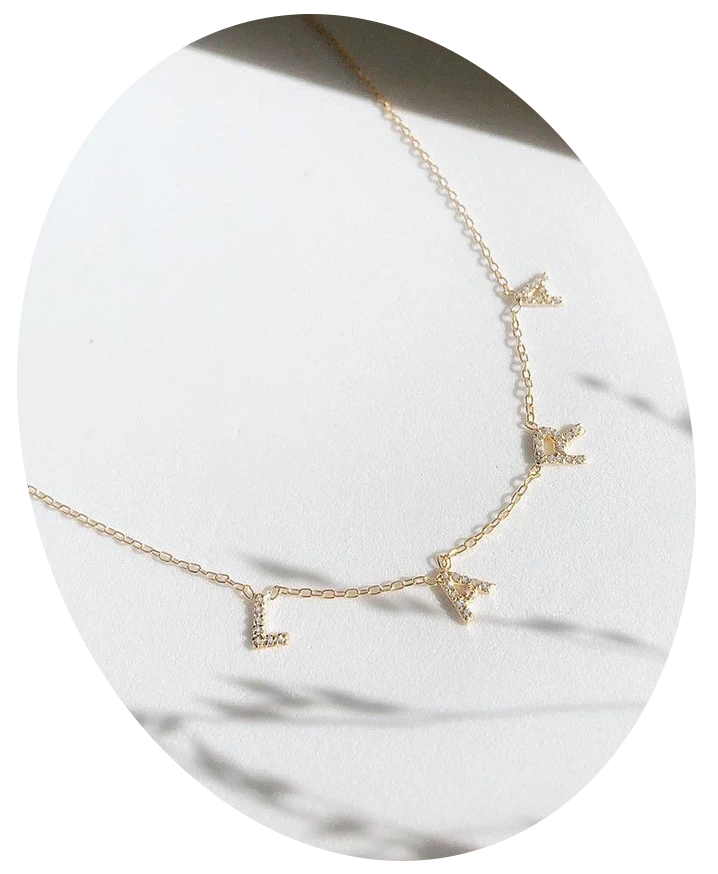 Bridesmaids Gifts - Custom Personalised Diamond Necklace.webp__PID:8dc4b998-0b3a-49df-8aa0-734937d59800