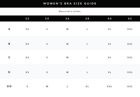 Linc Active Size Chart 1