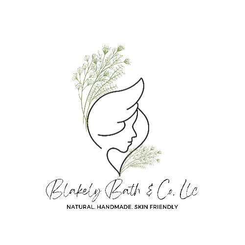 Blakely Bath & Co Logo a woman with an angel wing 