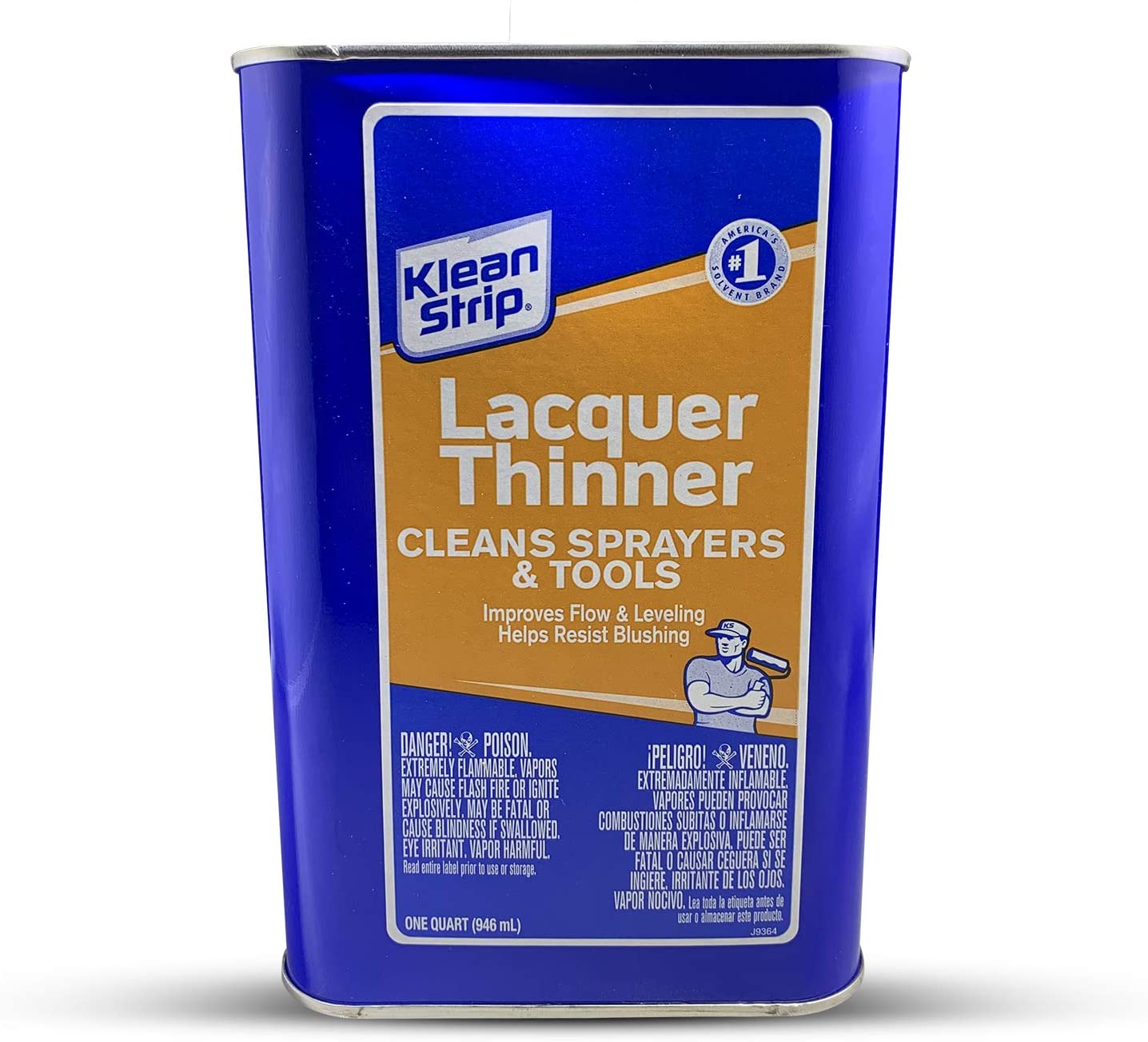 Klean Strip QGT69 Gum Spirit Thinner, Liquid, Pine, Clear Quart : z Paint  Solvents (030192069158-1)