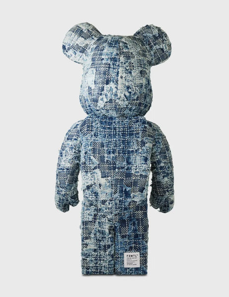 BEARBRICK X FDMTL BORO back